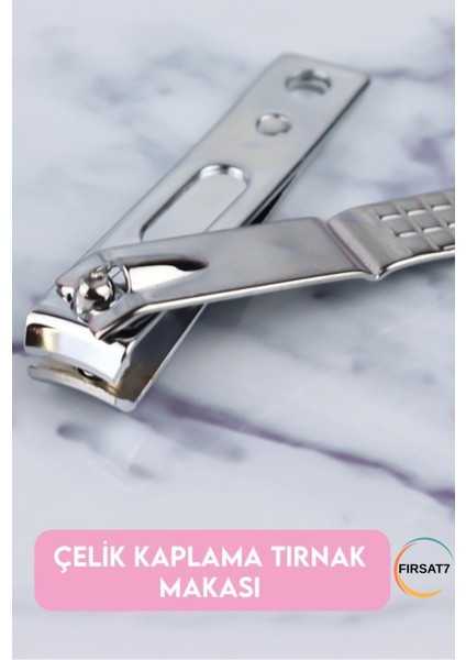 2'li Set Tırnak Makas+Et Iticili Törpü Çok Renkli indirimleri