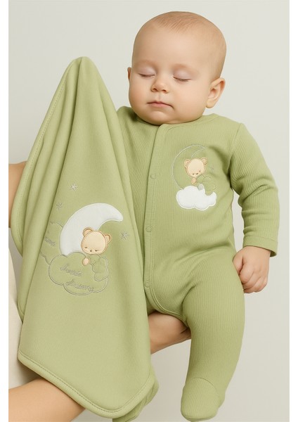 Sweet Dreams Desenli 10 Parça Kutulu Yenidoğan Hastane Çıkışı Zıbın Seti
