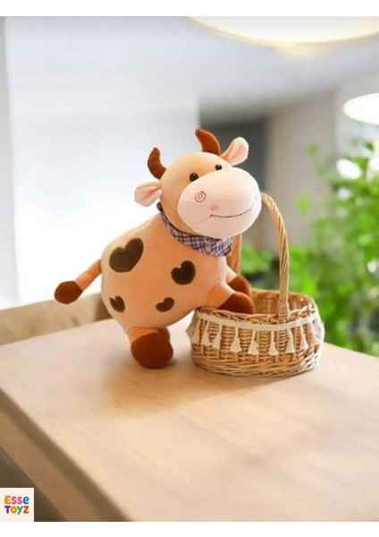 Kalpli Sevimli Inek 30 cm Peluş Uyku Arkadaşı ve Oyuncak Hediyelik fiyatları