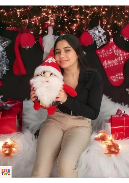 Kırmızı Noel Baba Çuvalı 30X30 Hediye Paketi modelleri