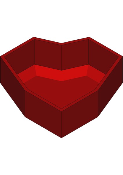 Tabut "kalp" T4161139 3D fiyatları