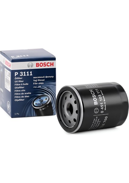 P3111 Yağ Filtresi