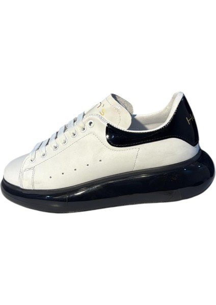 Air Taban Beyaz Erkek Ayakkabı Klasik Bağcıklı Spor Ayakkabı Sneakers Premium fiyatları