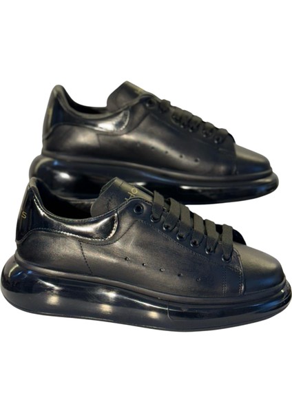 Air Taban Siyah Erkek Ayakkabı Klasik Bağcıklı Spor Ayakkabı Sneakers Premium fiyatları