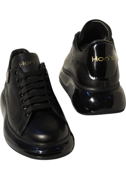 Air Taban Siyah Erkek Ayakkabı Klasik Bağcıklı Spor Ayakkabı Sneakers Premium modelleri