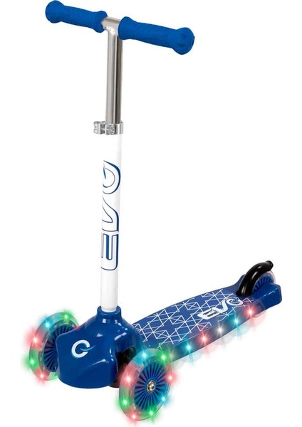 Nessiworld Evo Işıklı Move N Groove Mavi Üç Tekerlekli Scooter