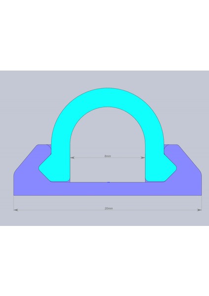 Kendinden Yapışkanlı Kablo Klipsi (Plastik Aparattır!!!) 3D fırsatları