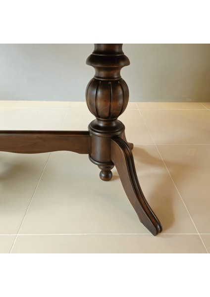 Elegansia Oval Ahşap Masa Takımı modelleri