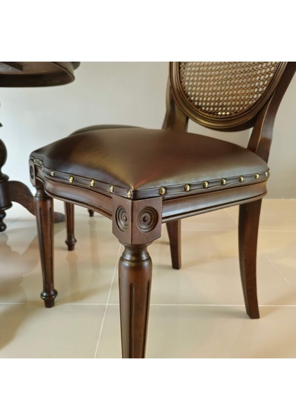 Elegansia Oval Ahşap Masa Takımı indirimleri