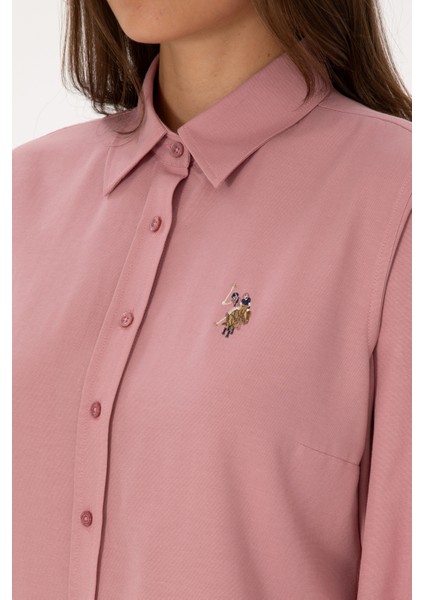 Kadın Orkide Gömlek Basic 50308043-VR221