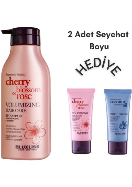 Organik & Vegan Yağlı ve Ince Telli Saçlar Için Yağ Dengeleyici, Hacim Veren, Şampuan 500 ml