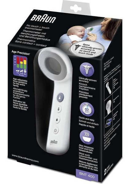 Nessiworld BNT400WE Temassız Ateş Ölçer modelleri