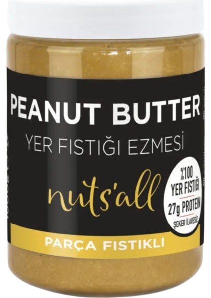 Parça Fıstıklı (Crunchy) Fıstık Ezmesi - 1 kg