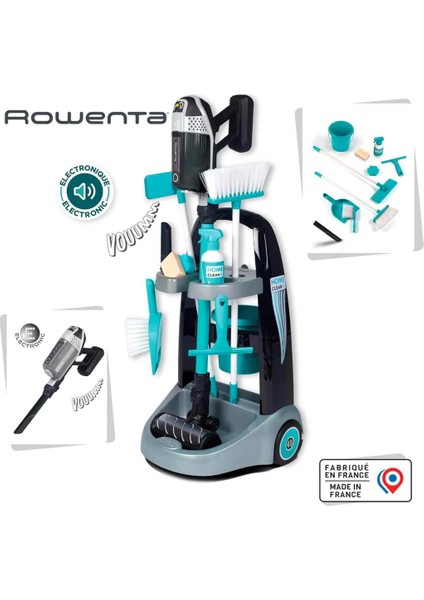 Nessiworld Smoby Rowenta Arabalı Elektrikli Süpürge 7600330319 fiyatları