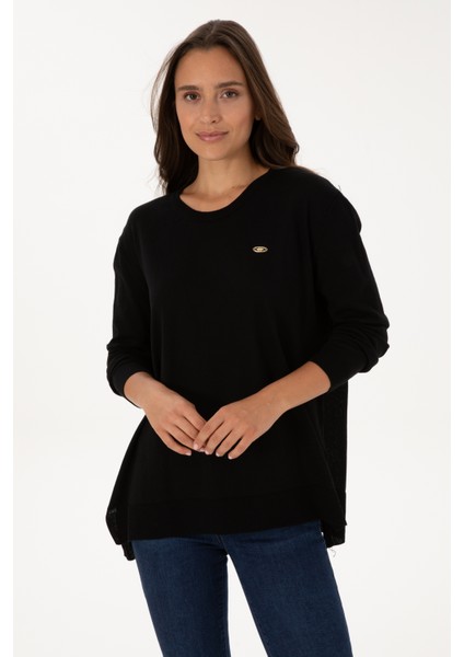 Kadın Siyah Kazak /triko 50307735-VR046