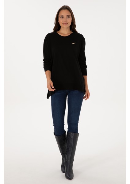 Kadın Siyah Kazak /triko 50307735-VR046 fırsatları