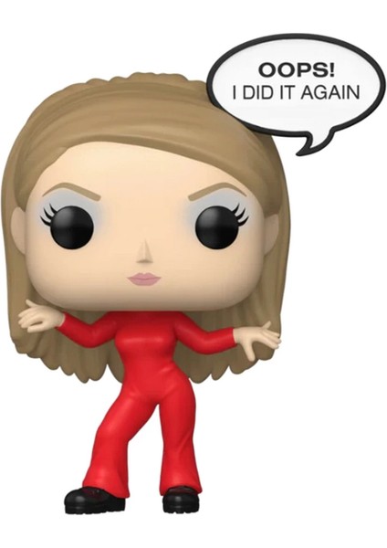 Nessiworld Funko Pop Rocks Sayings: Britney Spears - Oops, I Did It Again