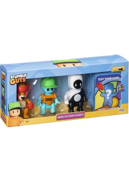 Nessiworld Stumble Guys 4'lü Aksiyon Figür Set