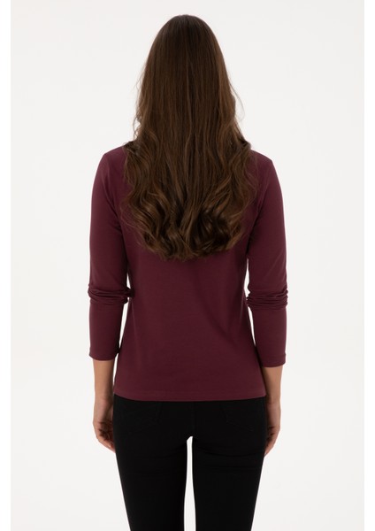 Kadın Plum Sweatshirt 50307755-VR177 indirimleri