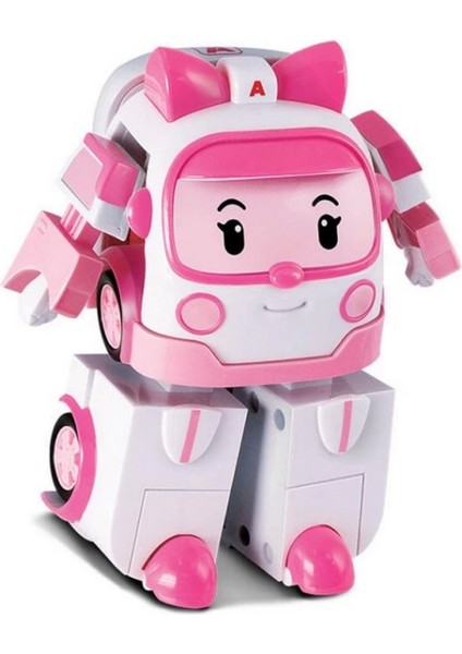 Nessiworld Robocar Poli Transforming Robot Figür Amber