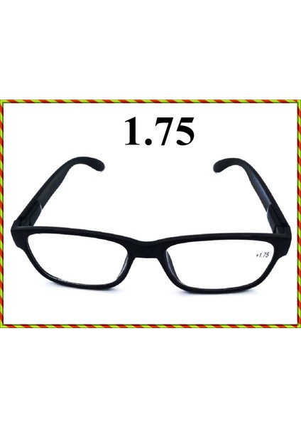 Unisex Kitap Okuma Gözlük & Bilgisayar Gözlüğü & Yakın Çalışma Gözlüğü (1.75) 1 Adet (Videolu Ürün)