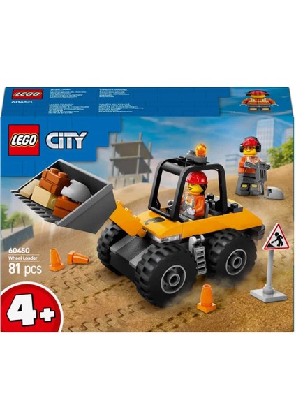 Nessiworld LEGO Sarı Tekerlekli Inşaat Yükleyicisi 60450 indirimleri