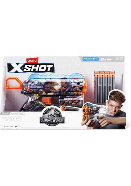 Nessiworld Silah Sünger Atan Jurassic World Skins Flux S1 modelleri