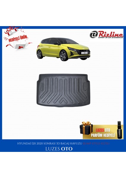 Hyundai I20 3D Bagaj Havuzu (Jump-Style-Elite) 2020-2021-2022-2023-2024-2025