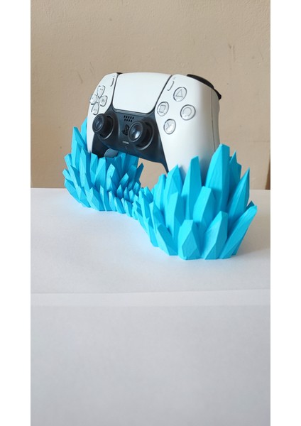 Kristal Tasarım Gamepad Standı | Ps5 Ps4 Xbox Pc Uyumlu | 3D Baskı Dekoratif Tutucu fiyatları