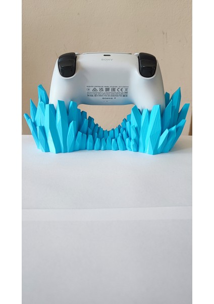 Kristal Tasarım Gamepad Standı | Ps5 Ps4 Xbox Pc Uyumlu | 3D Baskı Dekoratif Tutucu fırsatları