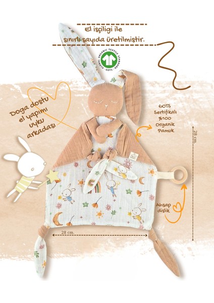 Tuli Harikalar Diyarında Baby Shower Müslin Bebek Hediye Seti indirimleri