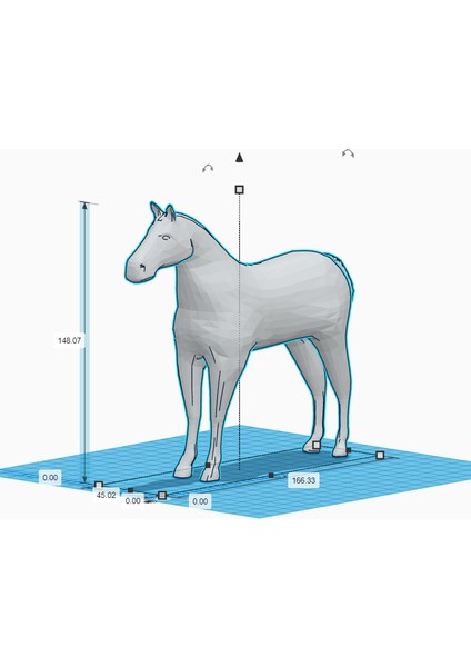 Heykel Atı (Orta Çokgen Model) (Plastik Aparattır!!!) 3D fiyatları