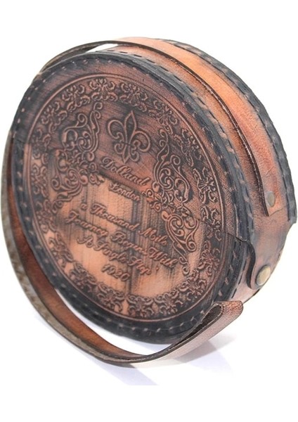 Deri Kılıflı Pirinç Pusula 15751A fiyatları