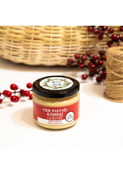 Damla Sakızlı ve Beyaz Çikolatalı Fıstık Ezmesi 280 G - Özel Tat modelleri