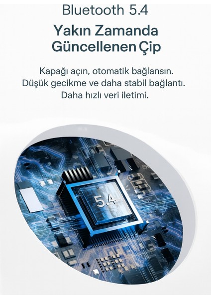 Orgiinal Anc Gürültü Engelleyici Ekranlı Kablosuz Kulaklık 32 Saat Uzun Pil Ömrü
