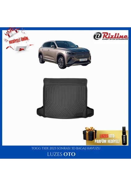 Togg T10X 3D Bagaj Havuzu 2025 Model Uyumlu