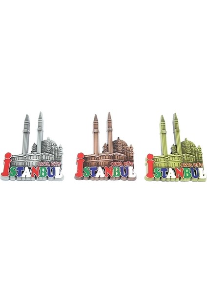 Metal Istanbul Temalı Yöresel Magnet 2ALK80
