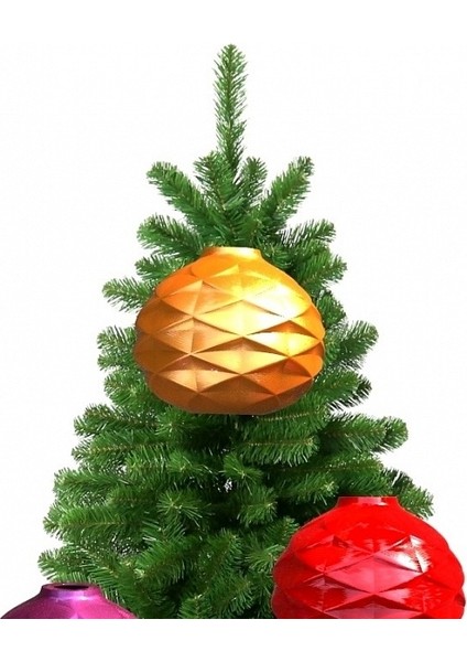 Ağaçta Yeni Yıl Topu (Plastik Aparattır!!!) 3D