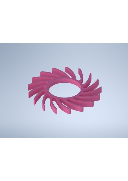 Intel Nuc'tan Soğutucu Kanatlar (Plastik Aparattır!!!) 3D