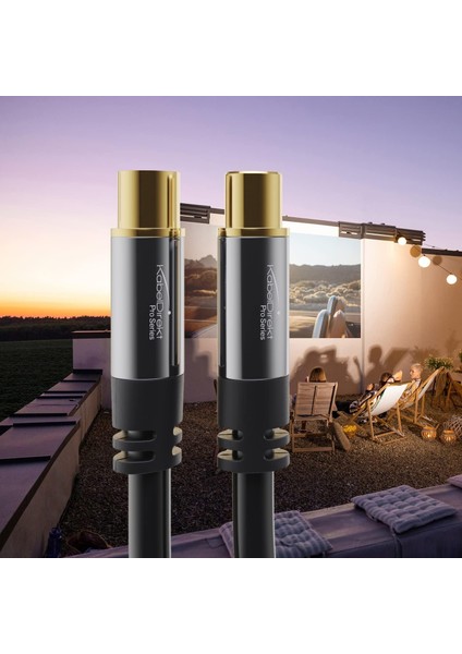 – 4K Anten Kablosu, Koaksiyel Kablo, Tv Kablosu – Dijital ve Analog Tv Için Kırılmaz Metal Fişli Tv Kablosu – 3 M (Dvb-C, Dvb-T, Dvb-S Için Anten Fişinden Sokete) modelleri