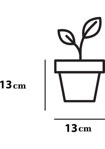 3 Adet Ixora 1,25 Litre Çift Renk Dekoratif Tabaklı Saksı 13 cm modelleri