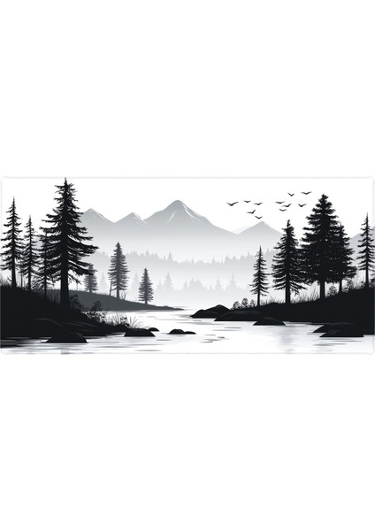 Gaming Mouse Pad 120X60 cm Mouse Pad Masa Boy Dikişli Kenar Xxxl Mause Pad