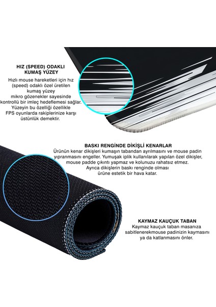 Gaming Mouse Pad 120X60 cm Mouse Pad Masa Boy Dikişli Kenar Xxxl Mause Pad fırsatları