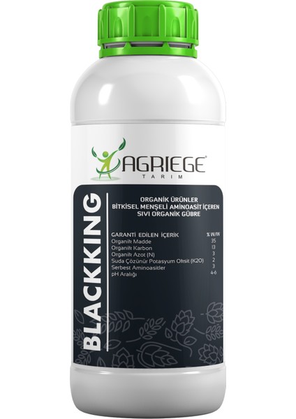 Blackking 1 Litre ( Organik Köklendirici Sıvı Gübre )