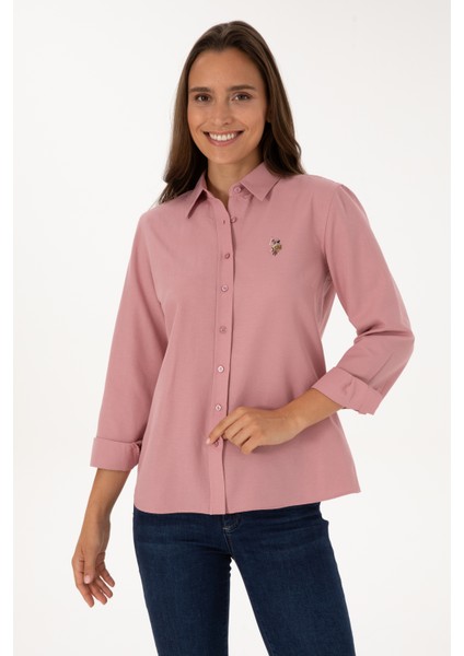 Kadın Orkide Gömlek Basic 50308043-VR221
