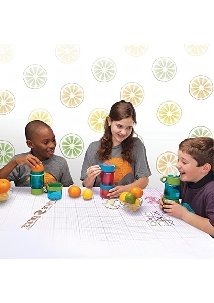 Narenciye Limon Sıkmalı Pratik Detoks Toksin Atıcı Su Matarası Spor Şişesi fırsatları