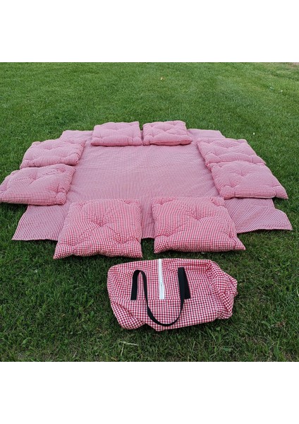Piknik Seti 10 Parça Çantalı Model 8minderli