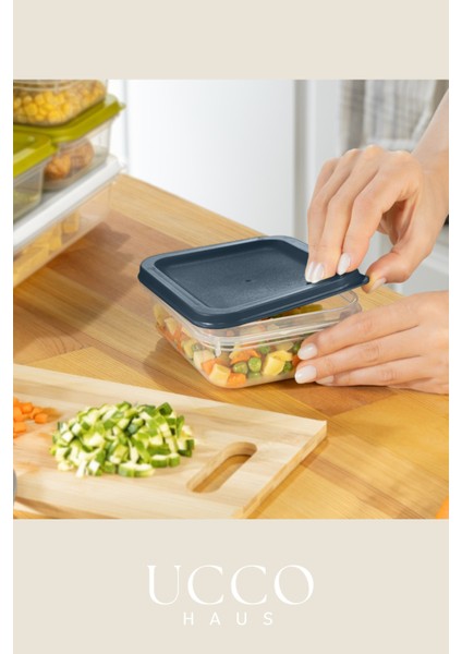 4’lü 8 Parça Saklama Kabı Seti | Buzdolabı ve Dolap Düzenleyici Buzluk Kabı Erzak Kabı Organizer fiyatları