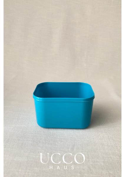 2 Bölmeli 1700 ml Sızdırmaz Saklama ve Beslenme Kabı – Kaşık Çatal, Çıkabilir Iç Hazne, Pp 7 Parça