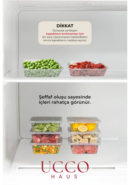 10 Adet 500ML Ekonomik Plastik Buzdolabı Dondurucu Erzak Sızdırmaz Saklama Kabı Buzluk Organizer modelleri